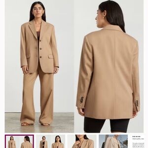 Everlane Classic Camel Blazer